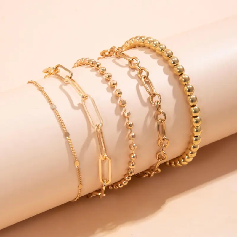 5pc Assorted Bracelet Stack