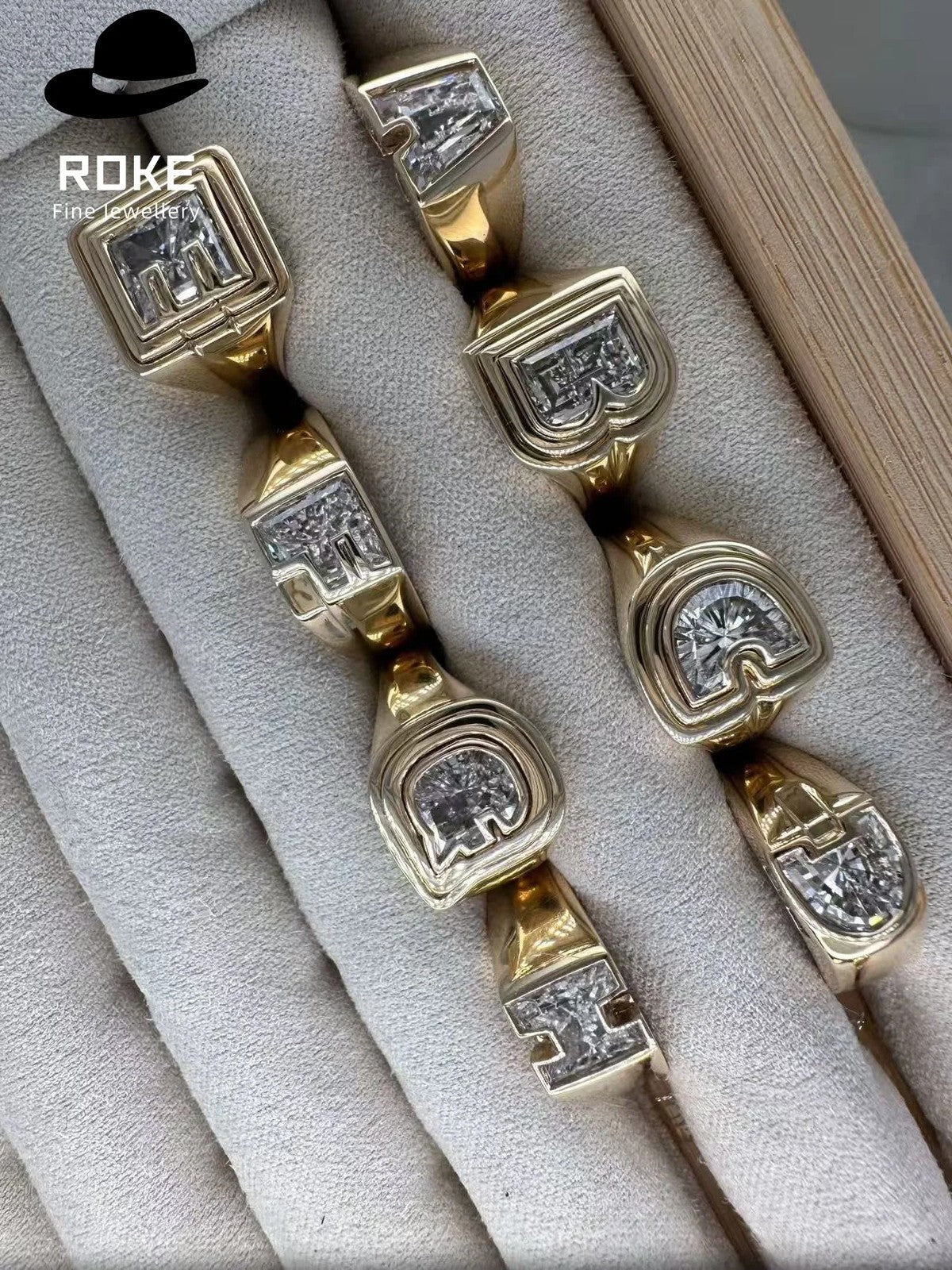 Crystal Initial Statement Ring