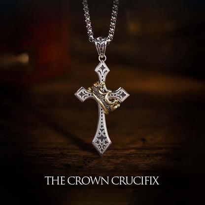 Crown Cross Necklace