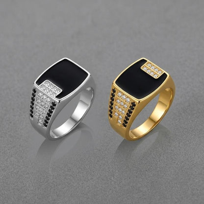 Exquisite Geometric Ring