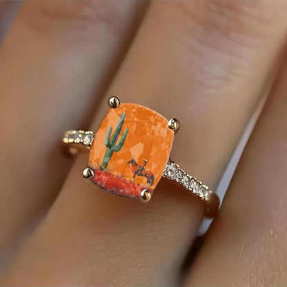 Desert Square Ring