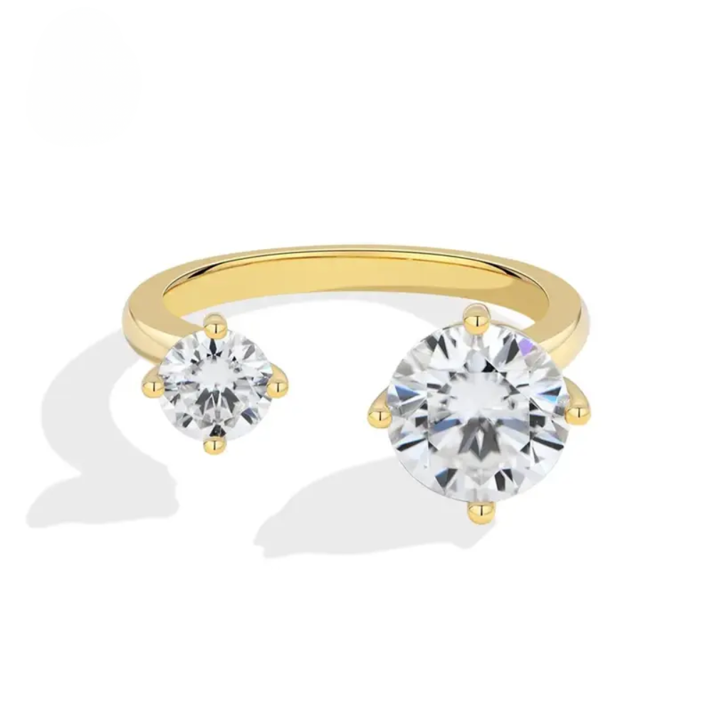 Twin Flame Eternity Ring