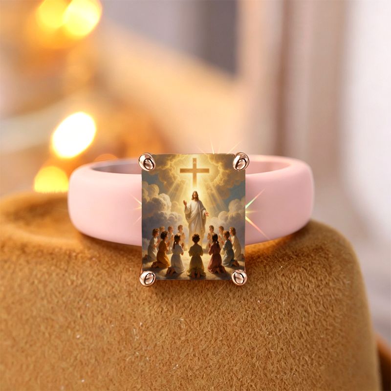 Jesus Blessings Silicone Ring