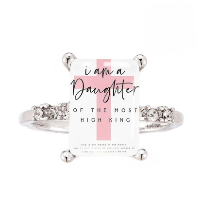 "I Am A Daughter" Square Ring