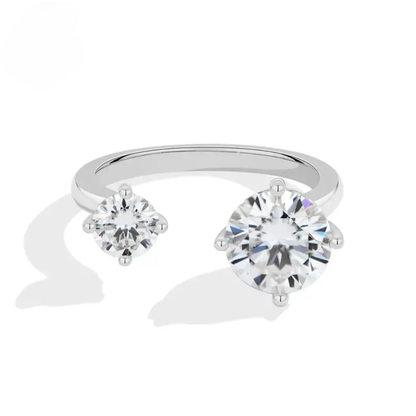 Twin Flame Eternity Ring