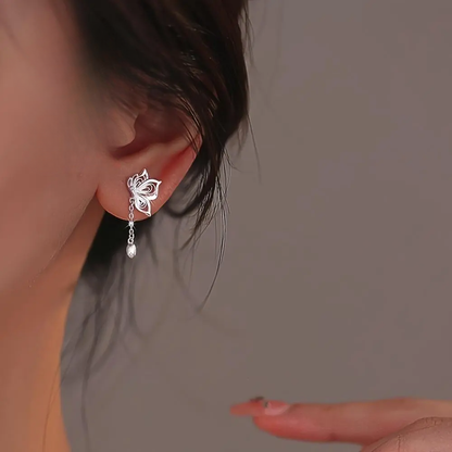 Butterfly Charm Earrings