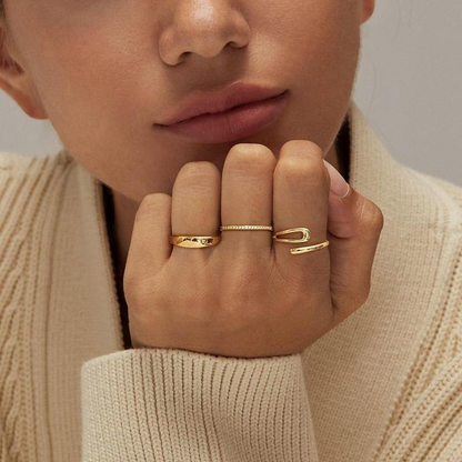 Assorted 3pc Ring Set