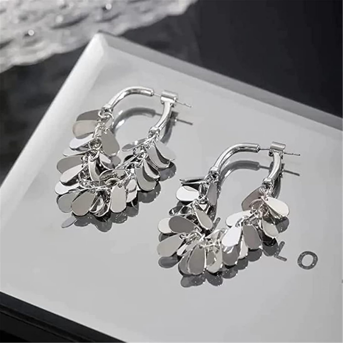 Tassel Sequin Earrings