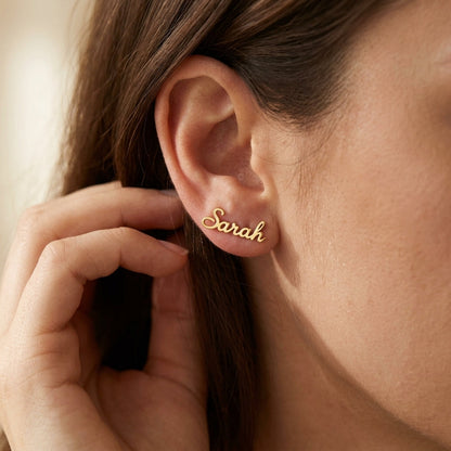 Personalized Name Earrings