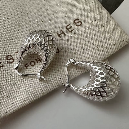 Moonlace Shell Earrings