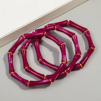 Gold-Rose Purple
