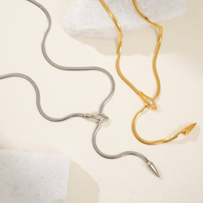 Classic Serpentine Chain Necklace