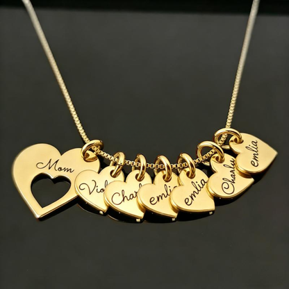 Personalized Heart Name Necklace