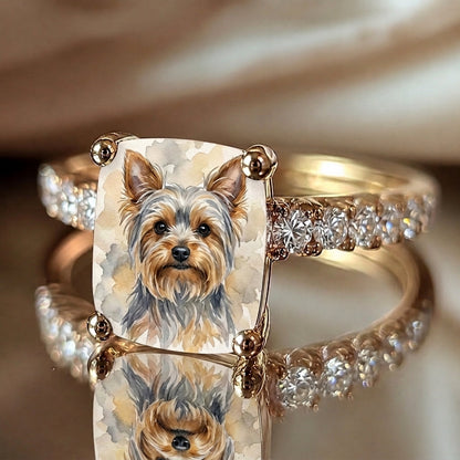 Dog Square Ring