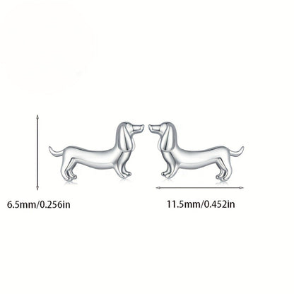 Dachshund Stud Earrings