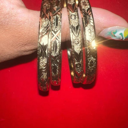 Empress Gold Bangles Set