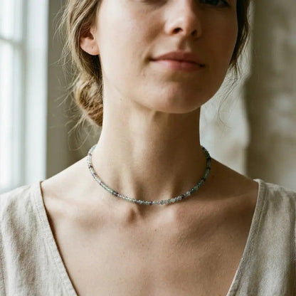 Multicolor Gemstone Beaded Necklace