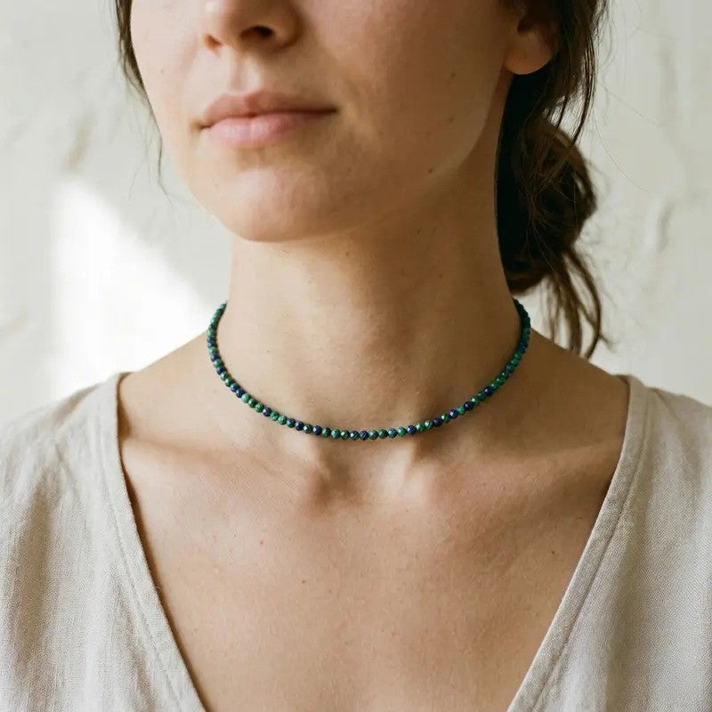 Multicolor Gemstone Beaded Necklace
