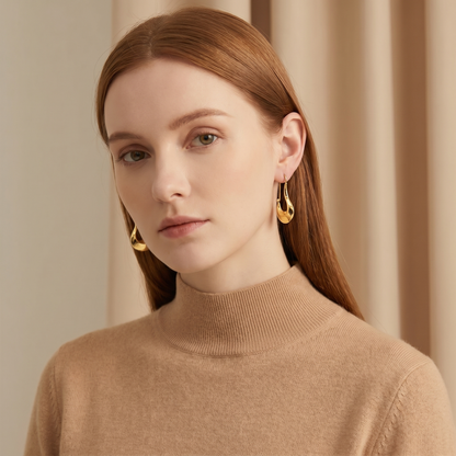 Geometric Dangle Earrings