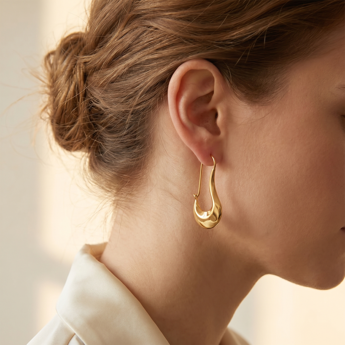 Geometric Dangle Earrings