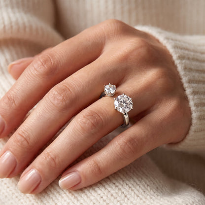 Twin Flame Eternity Ring