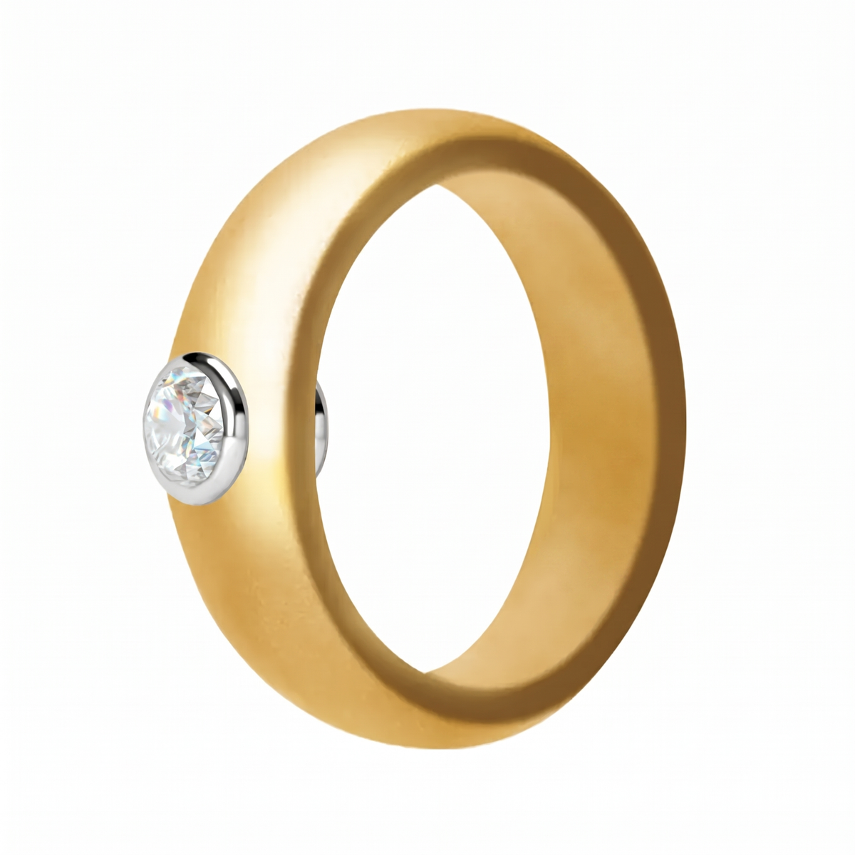 Sparkling Silicone Ring
