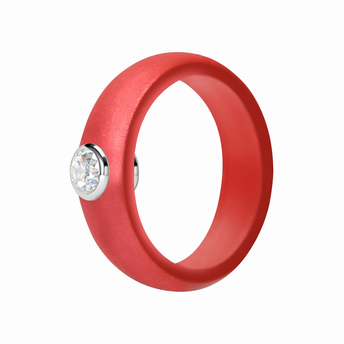 Sparkling Silicone Ring