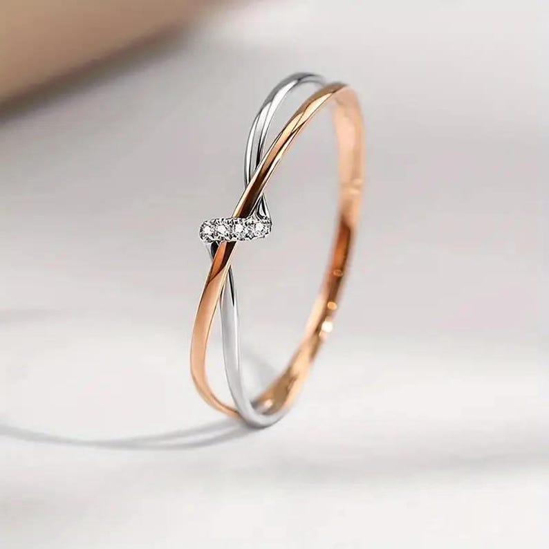 Twisted Knot Infinity Love Ring