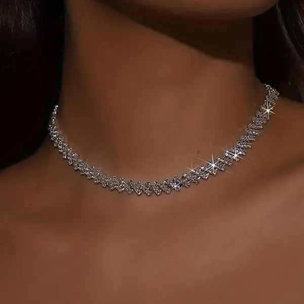 Rhinestone Necklace