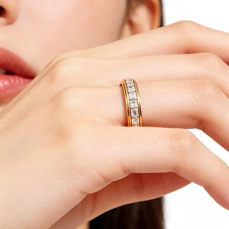 Rotatable Anxiety Ring