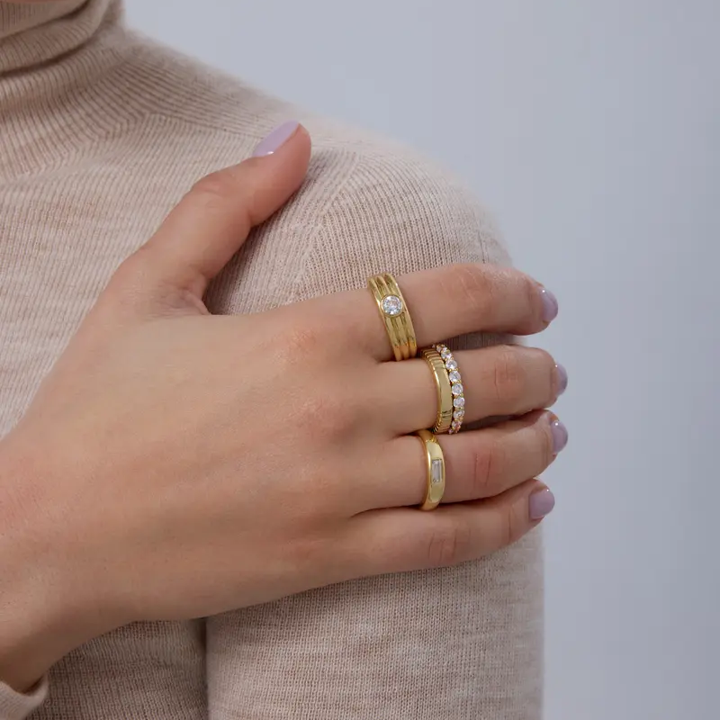 4pc Stackable Ring Set