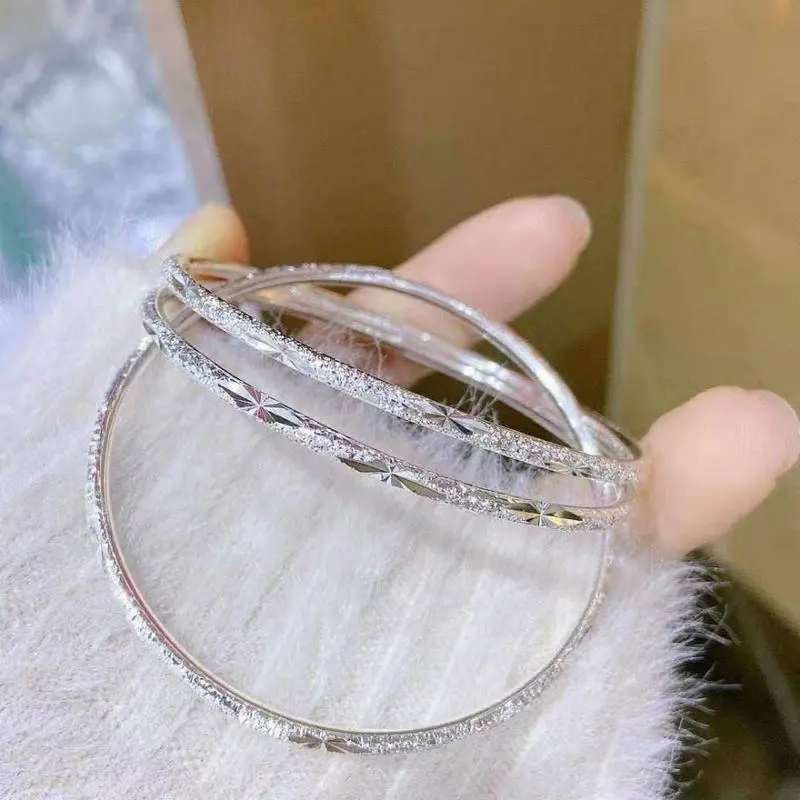 Plain Cuff Bangle Set