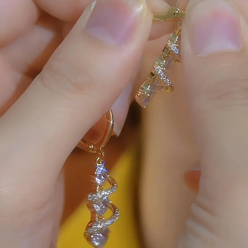 Twisted Tassel Earrings