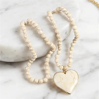 Turquoise Heart Necklace