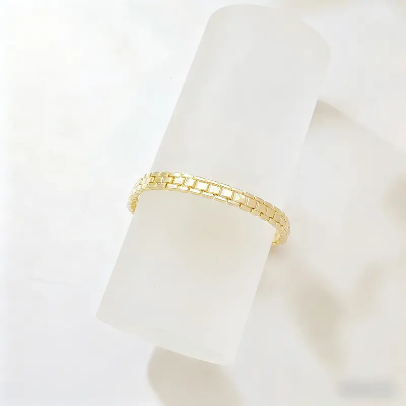 Rectangular Link Bracelet