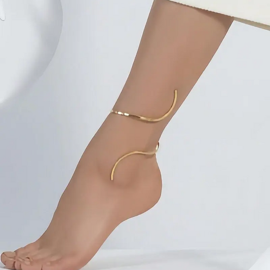 S-Shaped Anklet