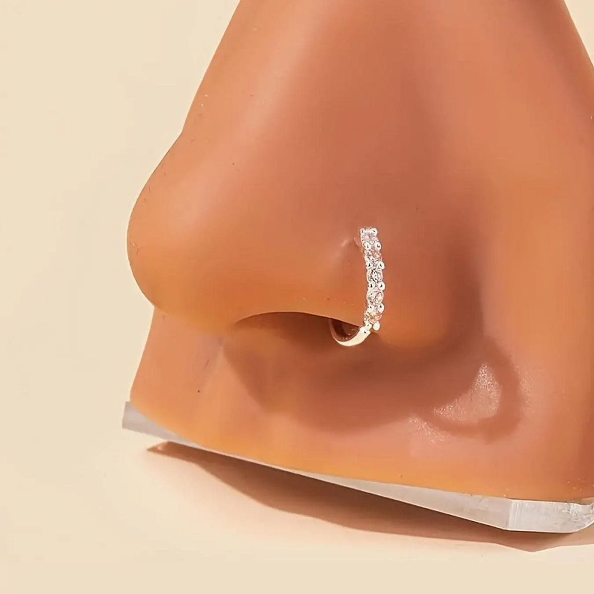 Zircon Nose Ring