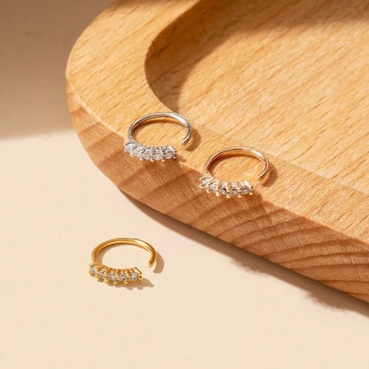 Zircon Nose Ring