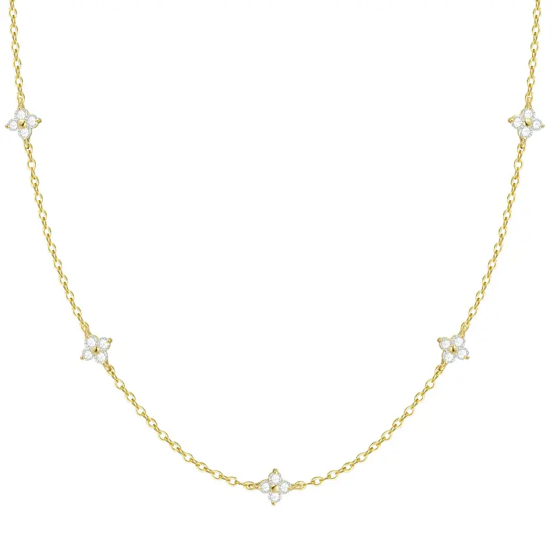 Dainty Flower Necklace