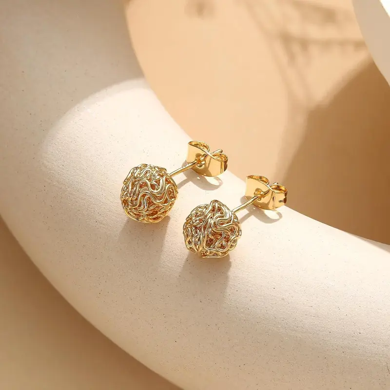 3 Pair Love Knot Earrings