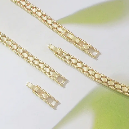 Honeycomb Textured Bracelet
