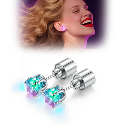 LED Light Up Stud Earrings