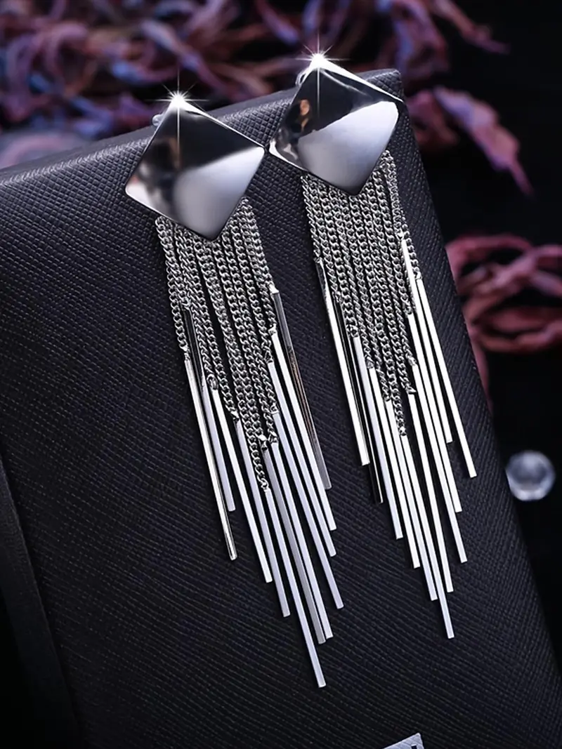 Dangling Tassel Earrings