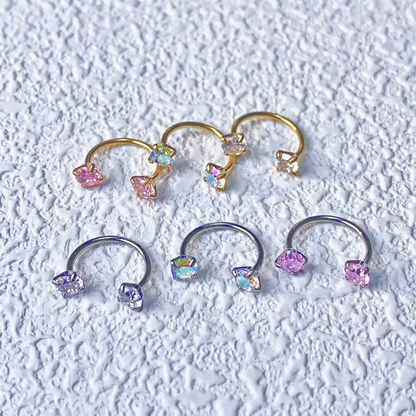 Titanium Horseshoe Nose Ring