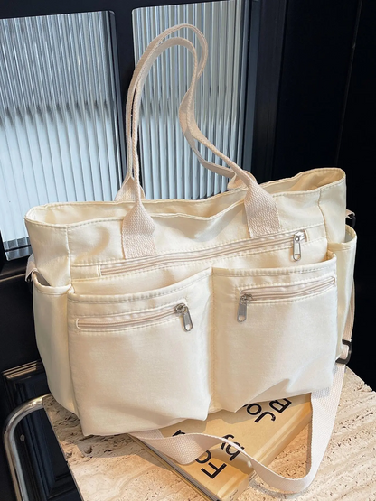 Multi Pocket Tote Bag