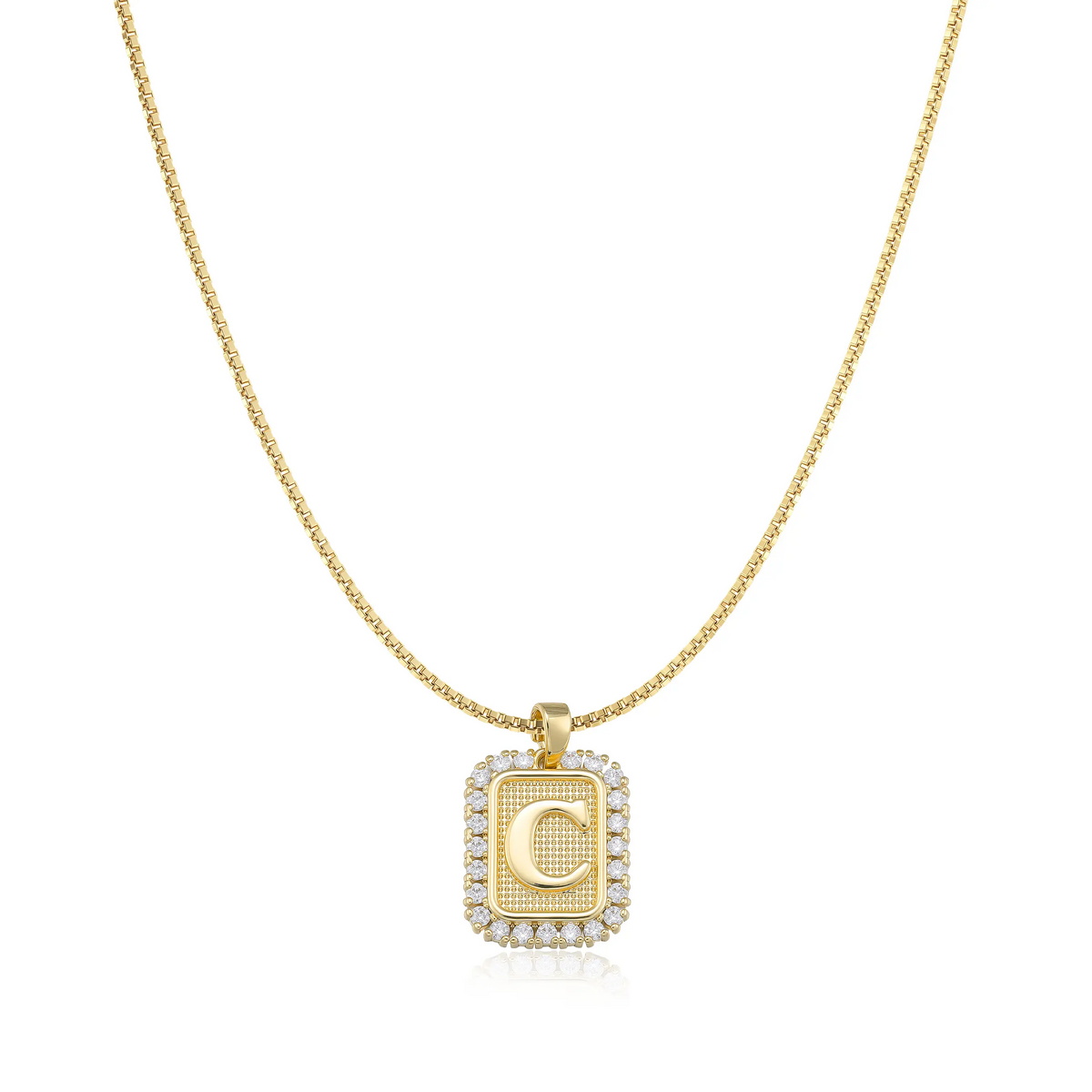 Dainty Initial Necklace
