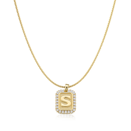 Dainty Initial Necklace