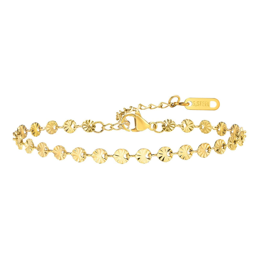 Textured Leaf Bracelet