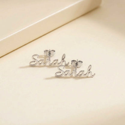 Personalized Name Earrings