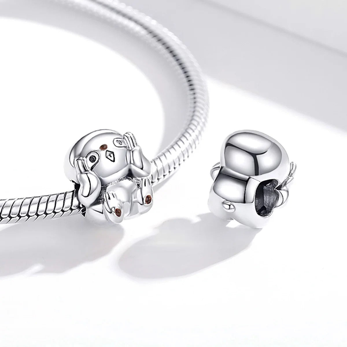 Covered Eyes Sloth Charm